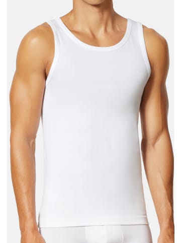 UNCOVER BY SCHIESSER Unterhemd / Tanktop Basic in Weiß
