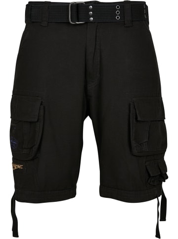 Brandit Cargo Shorts in schwarz