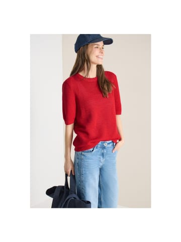 Cecil Pullover in glazed apple red