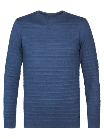 Petrol Industries Strickpullover mit Struktur Thornewood in Blau