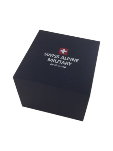 Swiss Military Quarzuhr 7714.7234SAM in Silber