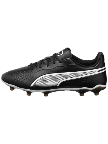 Puma Fußballschuh King Match FG/AG in schwarz / weiß