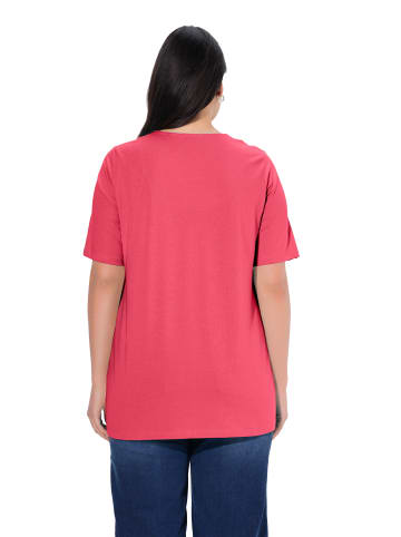 Ulla Popken Shirt in helles fuchsia
