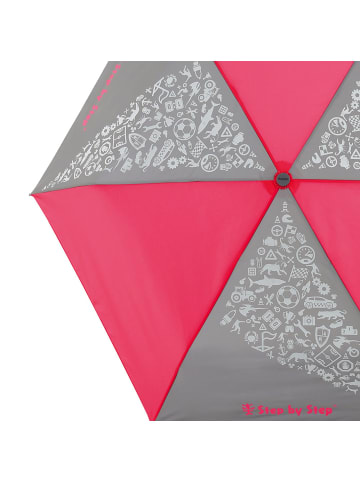 Step by Step Kinder Taschenschirm 22.5 cm neon pink