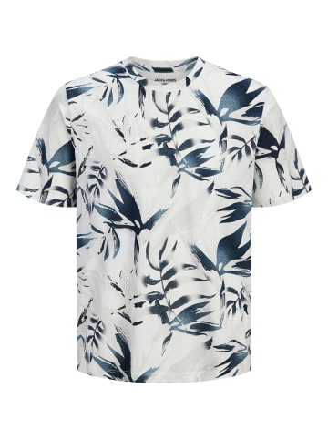 JACK & JONES Junior T-Shirt Baumwolle Jjhonolulu in cloud dancer