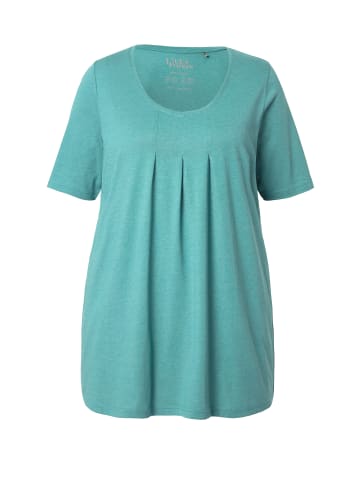 Ulla Popken Shirt in klassisch grün