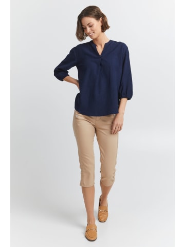 Fransa Shirtbluse in blau