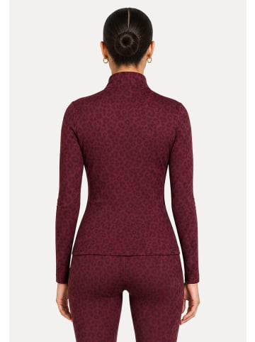 SMILODOX LEO Jacke Velvara in Rot Leo