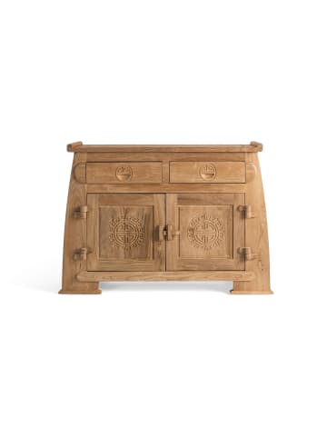 Giner y Colomer Sideboard mit Schubladen und geschnitzten Türen im orientalischen Stil