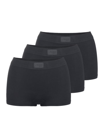 Sloggi Short Slip Double Comfort T in Schwarz