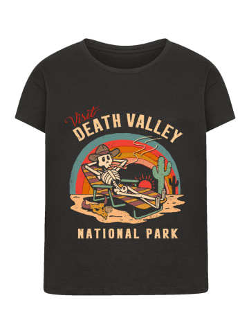 F4NT4STIC Box Tee US National Parks Visit Death Valley in schwarz
