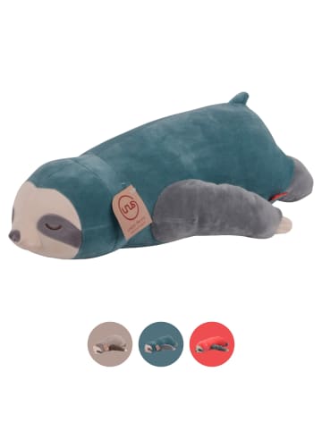 UNUS Faultier Kissen in Türkis