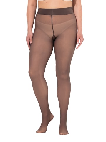 Ulla Popken Strumpfhose in mahagonibraun