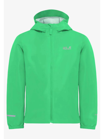 Jack Wolfskin Kinder Regenjacke in grün