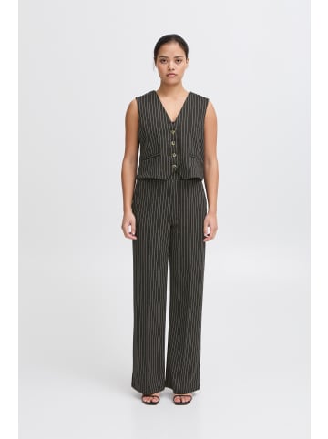 ICHI Anzugweste IXKATE Regular fit in Dark Grey Mel/C.Dancer