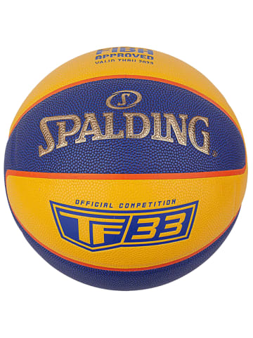 Spalding Spalding TF-33 Official Ball in Gelb