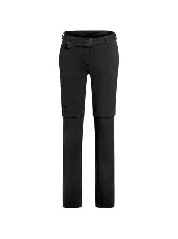 Maier Sports Zip-Hose Nata 2 in Schwarz