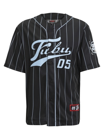 FUBU T-Shirts in black/lightblue