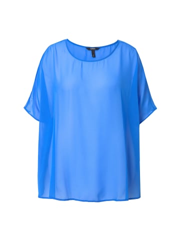 Ulla Popken Bluse in pfauenblau