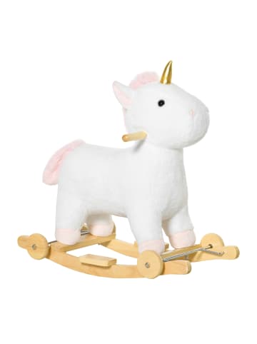 HOMCOM Schaukeltier Einhorn