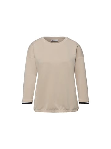 Street One Sweatshirt in cotton beige