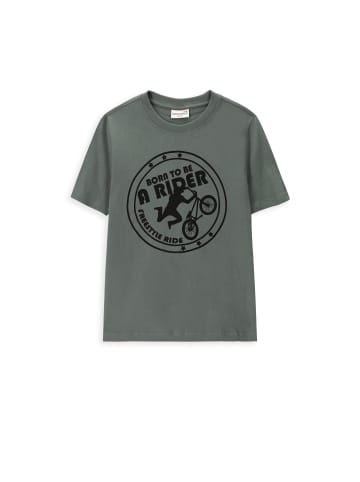 Coccodrillo T-Shirt mit kurzen Ärmeln in grün
