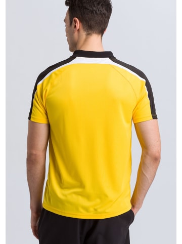 erima Liga 2.0 Poloshirt in gelb/schwarz/weiss