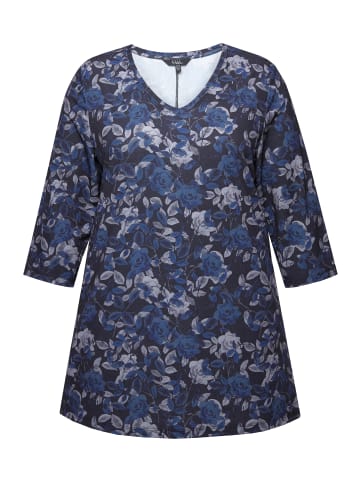 Ulla Popken Longshirt in schwarz