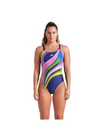 Arena Water Fluids Swim Pro Back einteiler Schwimmanzug in Blau