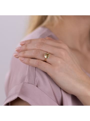 Ailoria ÉGLANTINE Ring Lemon Quarz in gelb