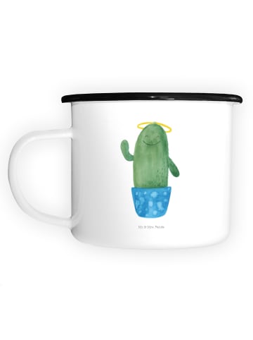 Mr. & Mrs. Panda Teetasse Kaktus Heilig ohne Spruch in Weiß