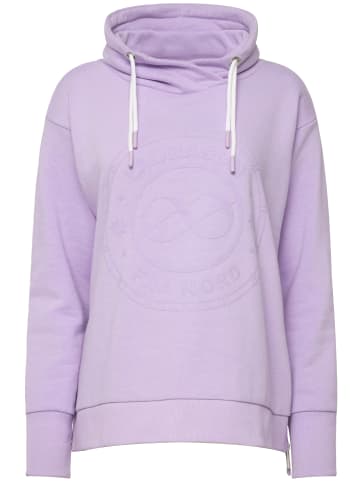 LAURASØN Sweatshirt in zartes lavendel