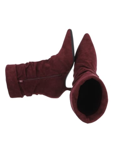 Ital-Design High Heel in Weinrot