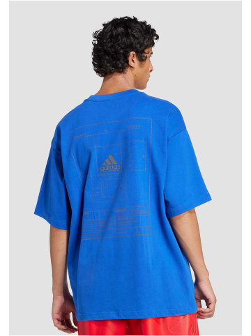 adidas adidas T-Shirts in equipment blue