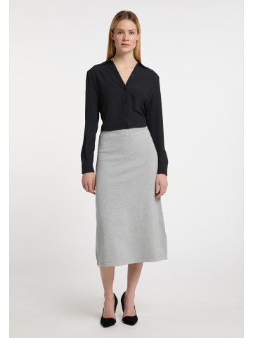 DreiMaster Damen Rock in Grau Melange