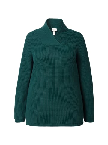 Ulla Popken Pullover in smaragdgrün