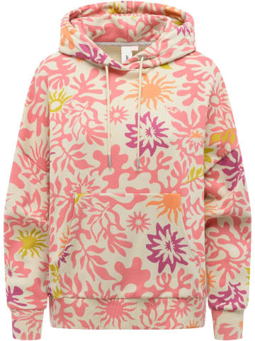 ragwear Kapuzenpullover Pirita Print in Pink Combo26