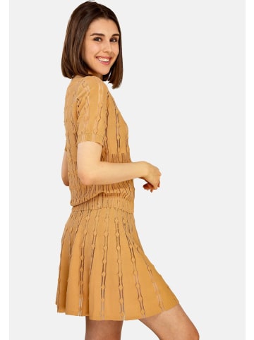 TOOCHE Rock "Deux Pièces Jupe" in beige