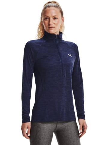 Under Armour Longsleeve "UA Tech Twist mit ½-Zip" in Blau