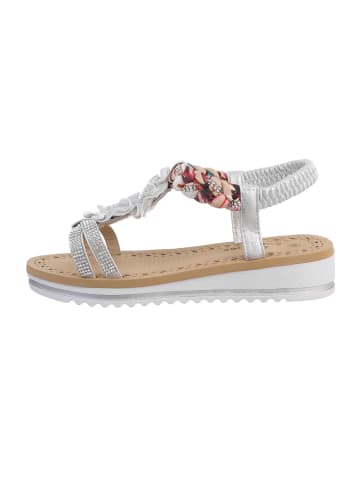 Ital-Design Sandale & Sandalette in Silber