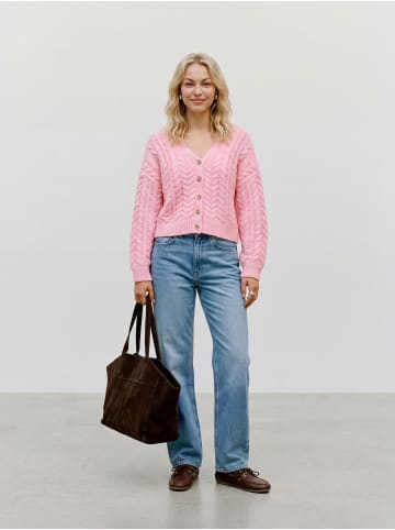 Vero Moda Strickjacke in Rose Shadow