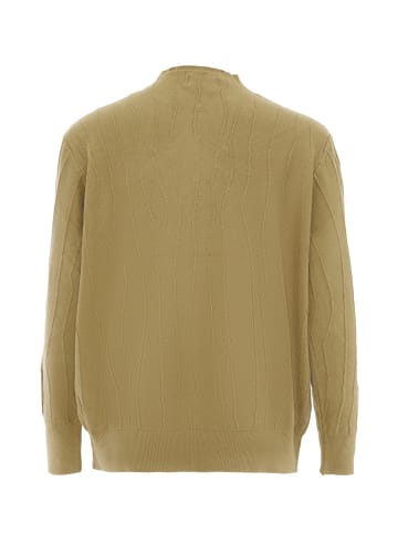 carato Damen Strickpullover in Beige