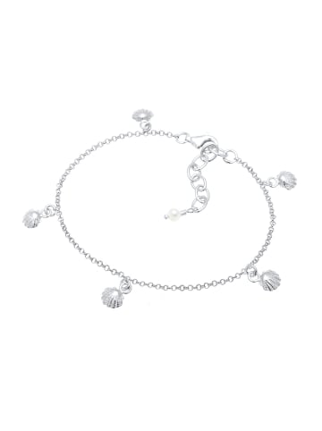 Elli Armband 925 Sterling Silber Muschel in Silber