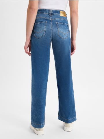 MAC HOSEN Jeans Rich Palazzo in medium stone