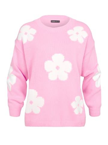 Cloud5ive Crew Neck Jumpers in coral/offwhite