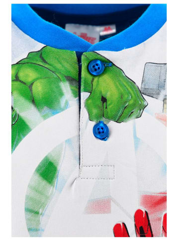 Avengers Schlafanzug kurz Avengers in Dunkelblau