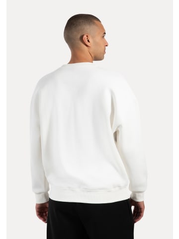 SMILODOX Unisex Sweatshirt Riven in Creme