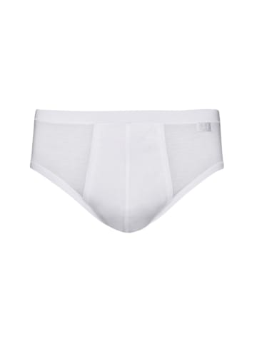 ZD ZERO DEFECTS Slip mit Öffnung "Brummel" in Weiß