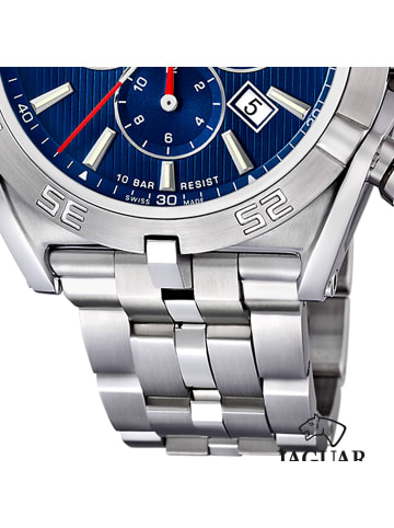Jaguar Chronograph-Armbanduhr Jaguar Executive silber extra groß (ca. 45,8mm)