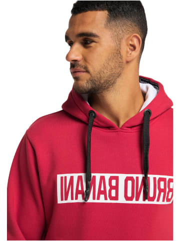 Bruno Banani Hoodie ohne Reißverschluss HOWARD in Rot